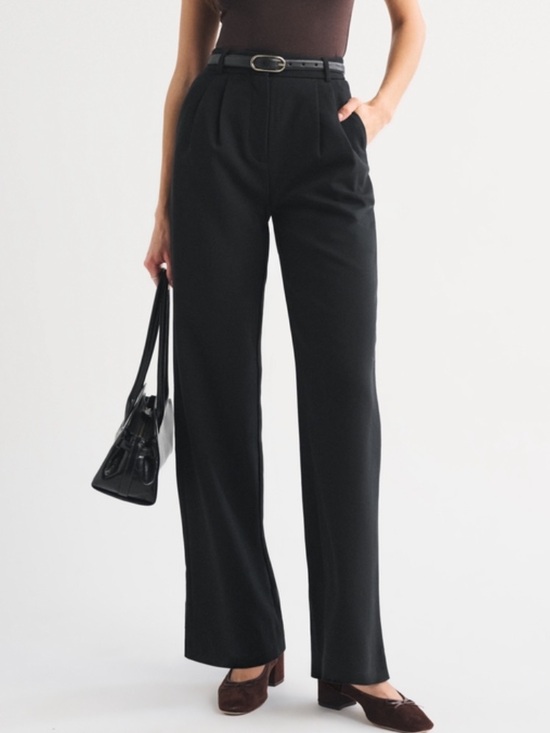 Abercrombie & Fitch Pants - ABERCROMBIE & FITCH Sloane Tailored Pants in Black